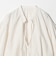 コットンナイロン ボリューム スキッパー ブラウス