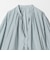 コットンナイロン ボリューム スキッパー ブラウス