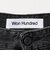 ＜Won Hundred＞Lyon Slop Black W デニムパンツ