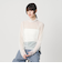 【WEB限定 Wardrobe DAILY MINIMAL】ドット チュールタートルネックプルオーバー ウォッシャブル