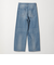 ドビー ストライプ デニム バギー パンツ