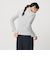 【WEB限定 Wardrobe DAILY MINIMAL】レースコンビ リブニットプルオーバー ウォッシャブル
