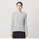 【WEB限定 Wardrobe DAILY MINIMAL】レースコンビ リブニットプルオーバー ウォッシャブル