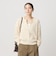 【WEB限定 Wardrobe DAILY MINIMAL】レース ジップカーディガン ウォッシャブル