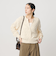 【WEB限定 Wardrobe DAILY MINIMAL】レース ジップカーディガン ウォッシャブル