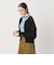 【WEB限定 Wardrobe DAILY MINIMAL】レース ジップカーディガン ウォッシャブル