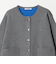 【WEB限定 Wardrobe DAILY MINIMAL】バイカラー スナップボタンカーディガン ウォッシャブル