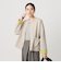 【WEB限定 Wardrobe DAILY MINIMAL】バイカラー スナップボタンカーディガン ウォッシャブル