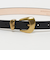 ＜AULENTTI＞レザー バックル ベルト
