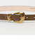 ＜AULENTTI＞レザー バックル ベルト