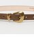＜AULENTTI＞レザー バックル ベルト