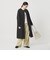 【WEB限定】コットンナイロン ツイルノーカラーコート