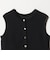 コットンポリエステル ジャガード 2WAYニットベスト  ウォッシャブル