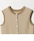 コットンポリエステル ジャガード 2WAYニットベスト  ウォッシャブル