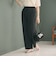 ポリエステルブレンド バックゴム ワイドパンツ ウォッシャブル