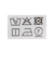 麻ブレンド バックゴム タック ワイドパンツ
