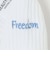 フリーダム スタンダード エンブロイダリー ロゴ クウォーター ソックス