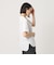 コットン天竺 ラウンドヘム Tシャツ