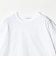 コットン天竺 ラウンドヘム Tシャツ