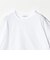 コットン天竺 ラウンドヘム Tシャツ