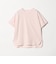 コットン天竺 ラウンドヘム Tシャツ