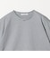 コットン天竺 ラウンドヘム Tシャツ