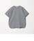 コットン天竺 ラウンドヘム Tシャツ