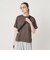 コットン天竺 ラウンドヘム Tシャツ