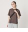 コットン天竺 ラウンドヘム Tシャツ