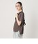 コットン天竺 ラウンドヘム Tシャツ