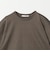 コットン天竺 ラウンドヘム Tシャツ