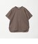 コットン天竺 ラウンドヘム Tシャツ
