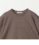 コットン天竺 ラウンドヘム Tシャツ