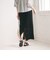 レースプリーツ タイトスカート ウォッシャブル