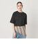 コットンポリエステル クロップド Tシャツ