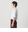 コットンポリエステル クロップド Tシャツ