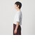 コットンポリエステル クロップド Tシャツ