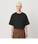 コットンポリエステル クロップド Tシャツ