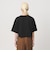 コットンポリエステル クロップド Tシャツ