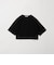 コットンポリエステル クロップド Tシャツ