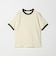 コットン シアー リンガーTシャツ