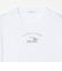 コットン ロゴプリント フレンチスリーブ Tシャツ