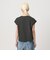 コットン ロゴプリント フレンチスリーブ Tシャツ