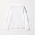 オーガニックコットンフライス ロングスリーブTシャツ