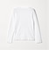 オーガニックコットンフライス ロングスリーブTシャツ