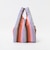＜BAGGU＞グラデーションストライプ ポケッタブルバッグ BABY