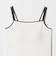 カラーパイピング 2ストラップ キャミソール