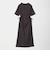 サイドホール ショートスリーブ ワンピース