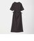 サイドホール ショートスリーブ ワンピース