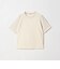 麻コットン レイヤード クルーネック Tシャツ